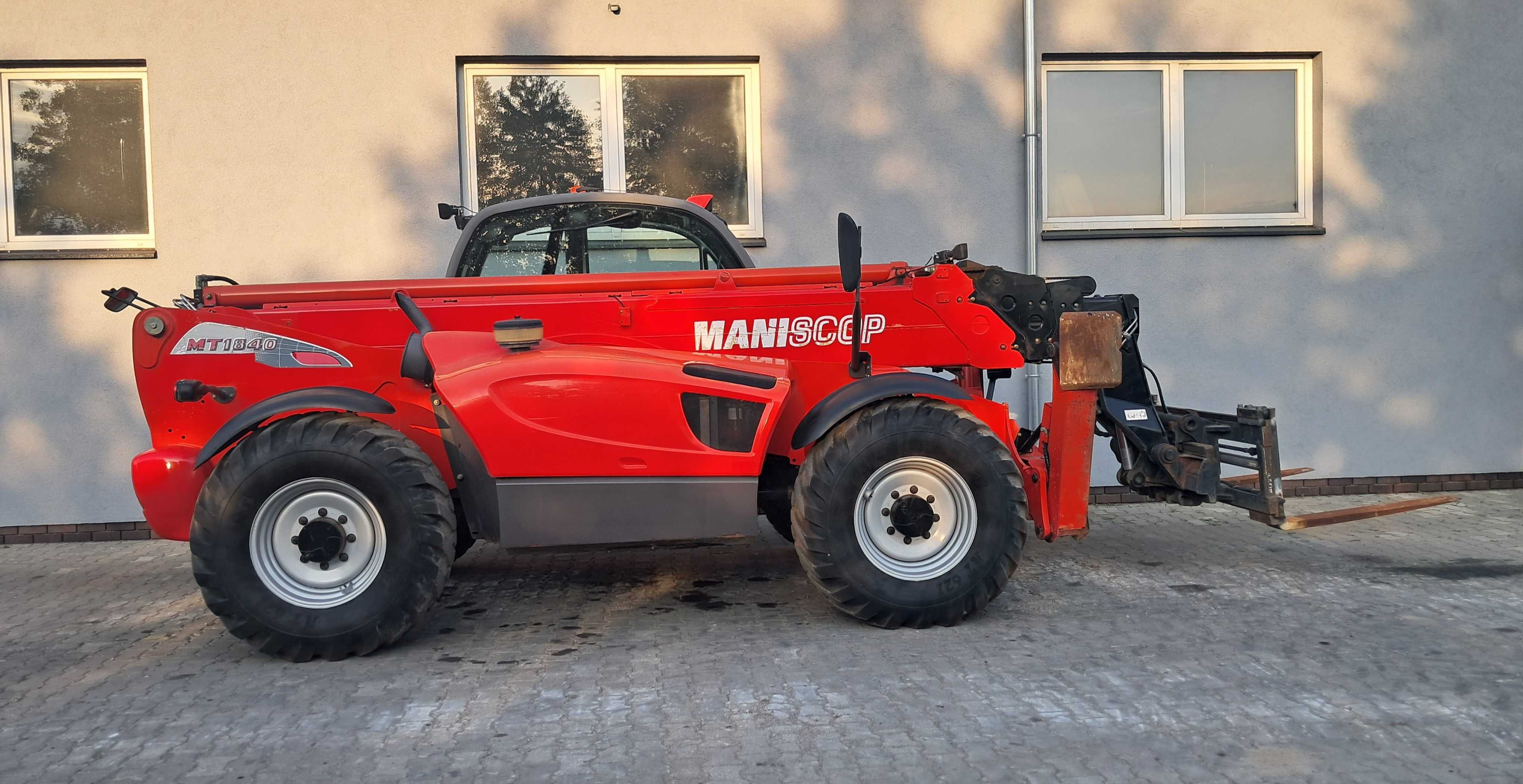 MANITOU MT 1840 Ostatnie wydanie BEZ DPF i AdBlue 102kM Ładowarka 18m