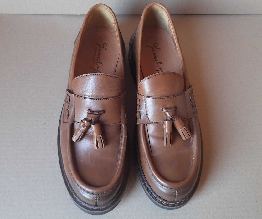 Туфли мужские Giancarlo Moretti. Кожанные. 42 размер.