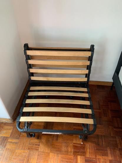 Base de cama solteiro