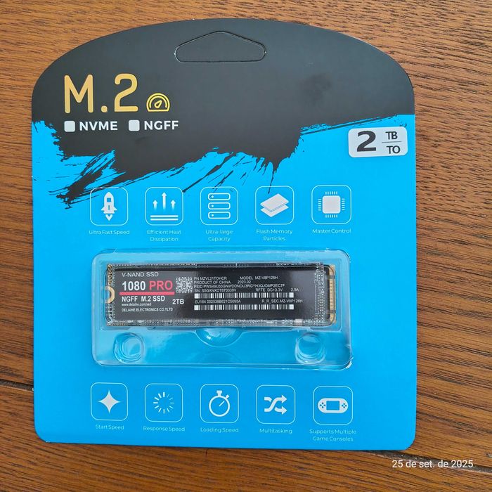 SSD M2 2TB NGFF 1080 pro