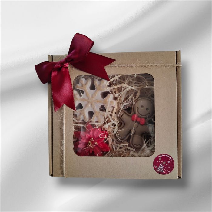 Upominki świąteczne. Mydlane zestawy.