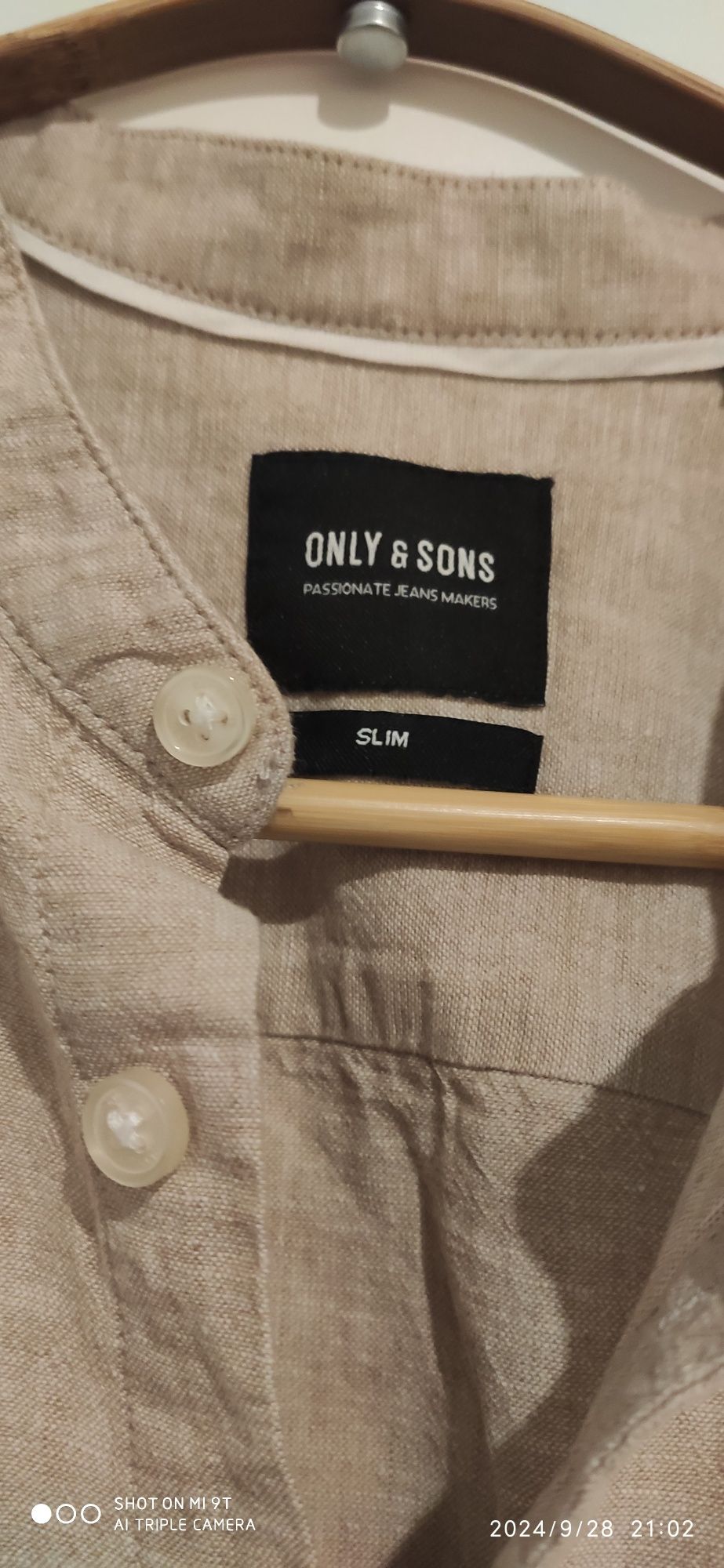 Koszula męska Only & Sons len