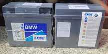 Akumulator  EXIDE BIKE BMW 12V 19Ah 170A GEL 12-19 ŻELOWY