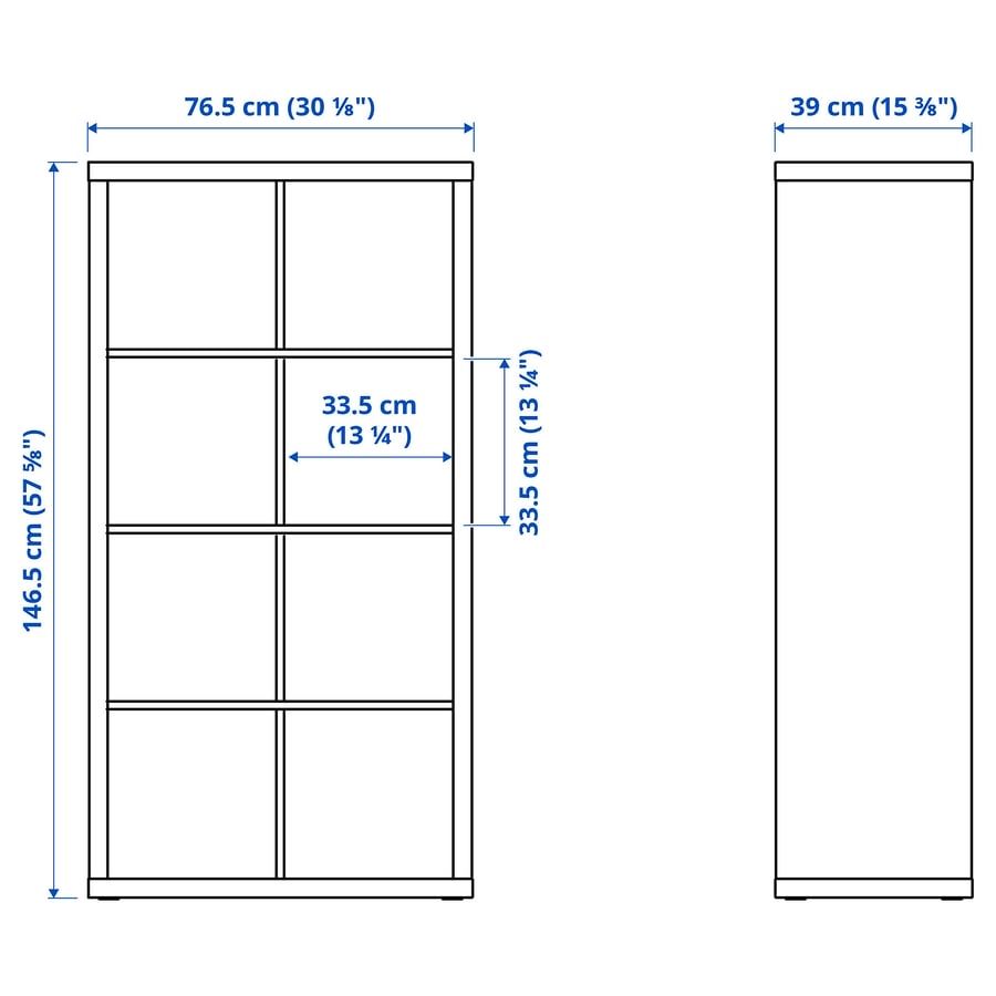 Komplet mebli do gabinetu Ikea KALLAX