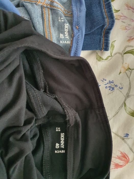 2 Calças Grávida tamanho 40