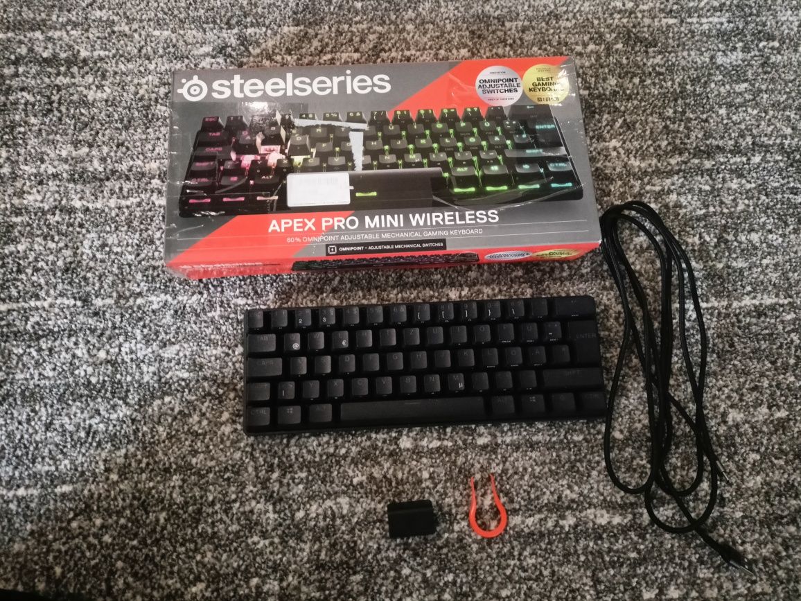 Klawiatura Steelseries Apex Pro Mini (bez adaptera USB)