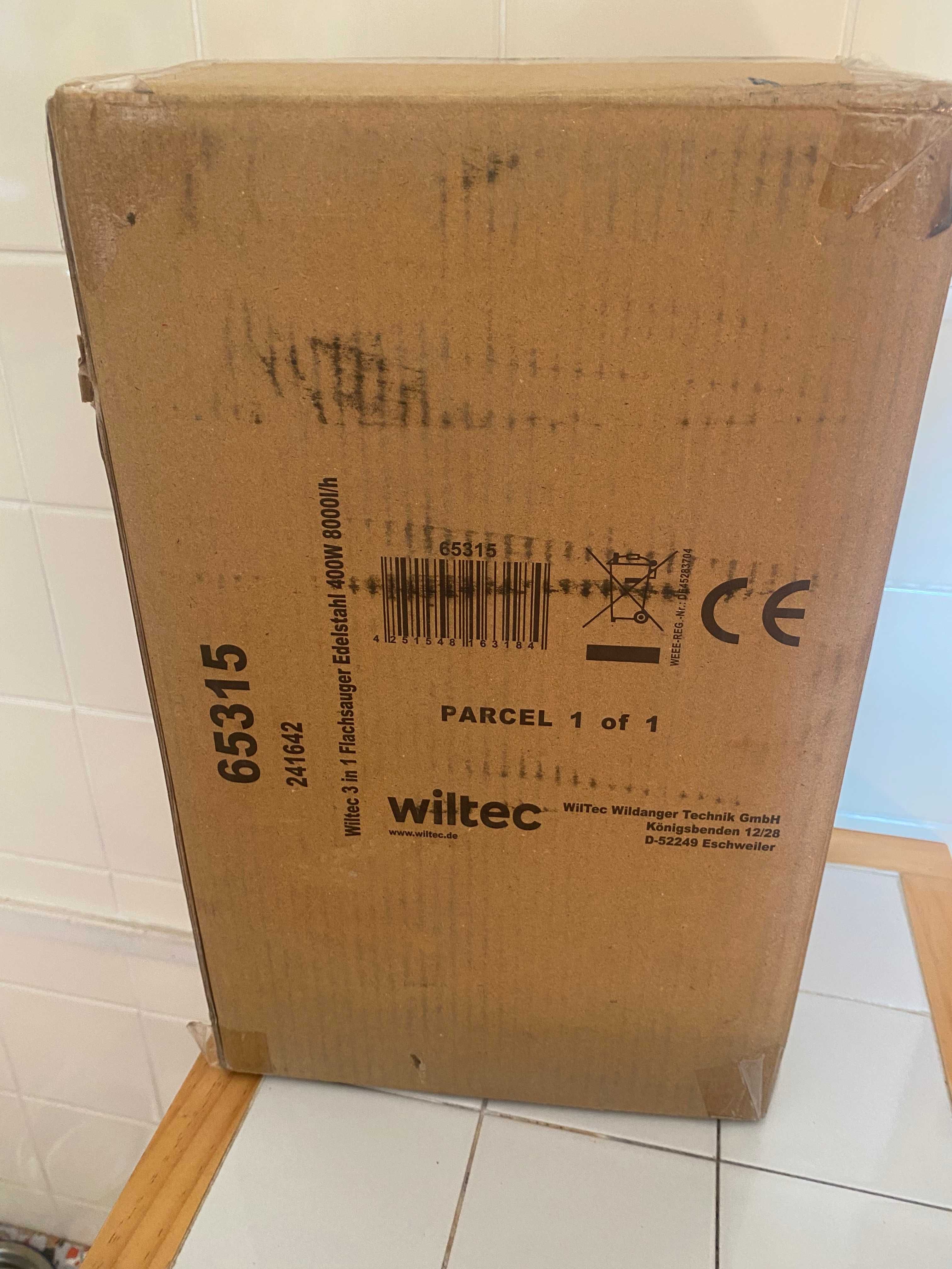 Bomba de água de aspiração plana 3 em 1 Willtec fabricada na Alemanha