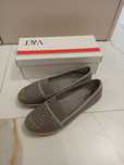 Szare espadryle damskie 40