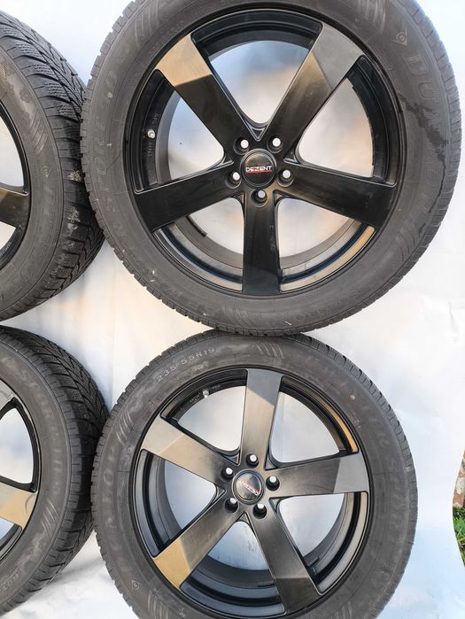 4x felgi 19''' 5x108 et45 czarne Super stan!!Tanio!