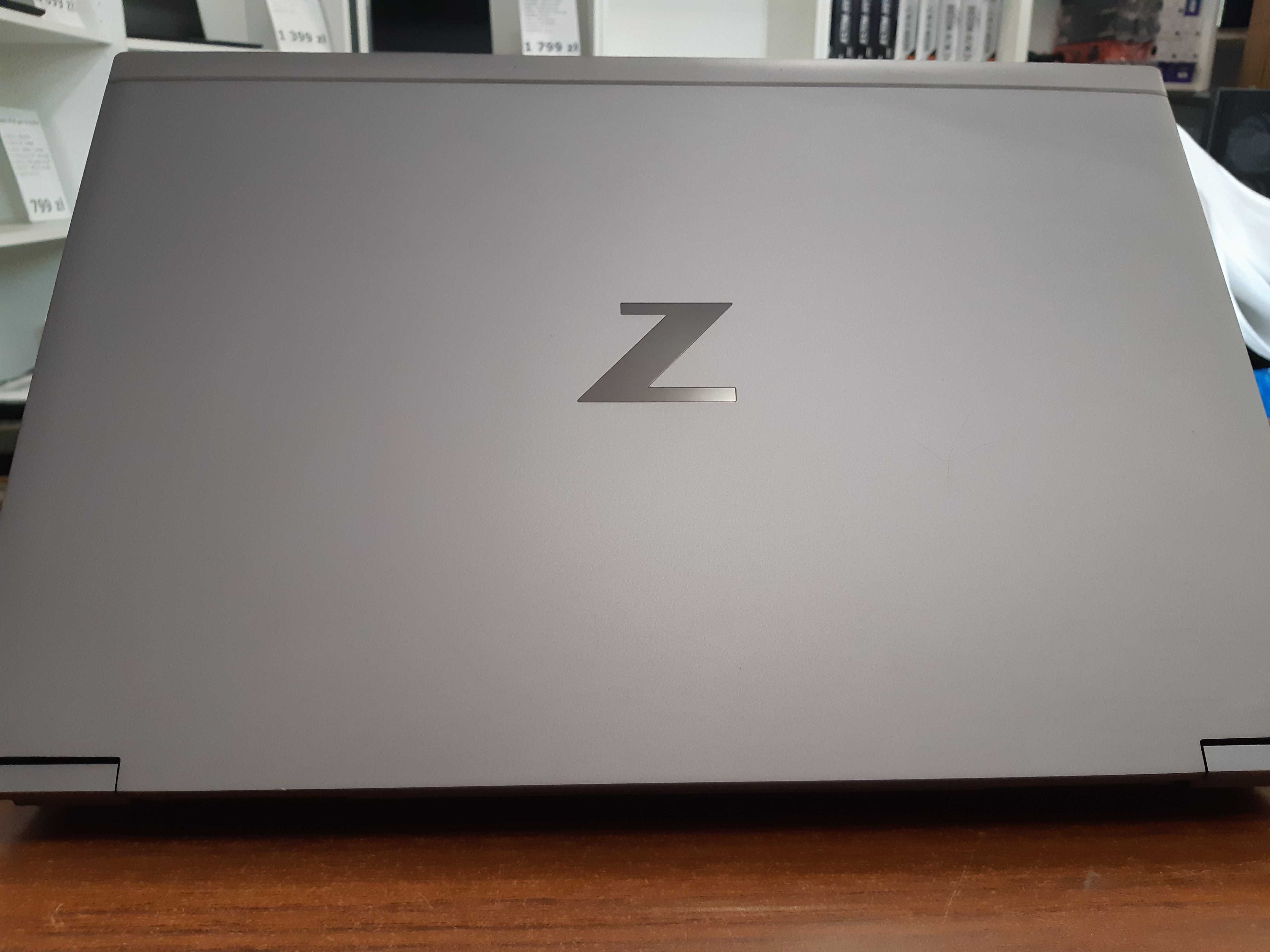 HP Zbook Fury 15 G8 Xeon 8r/16w 64gb 1tb RTX A2000 Ekran 4k FV23% RATY