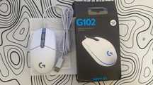 Продам игровую мышь Logitech G102 Lightsync (белая, 8000 DPI)
