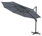 Parasol ogrodowy Kazuar grafit 3,5m