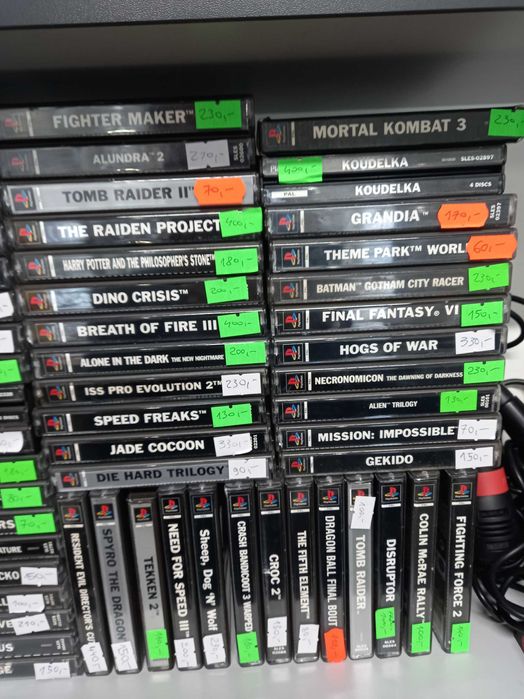 Gry na psx playstation 1 stan kolekcjonerski sklep gwarancja