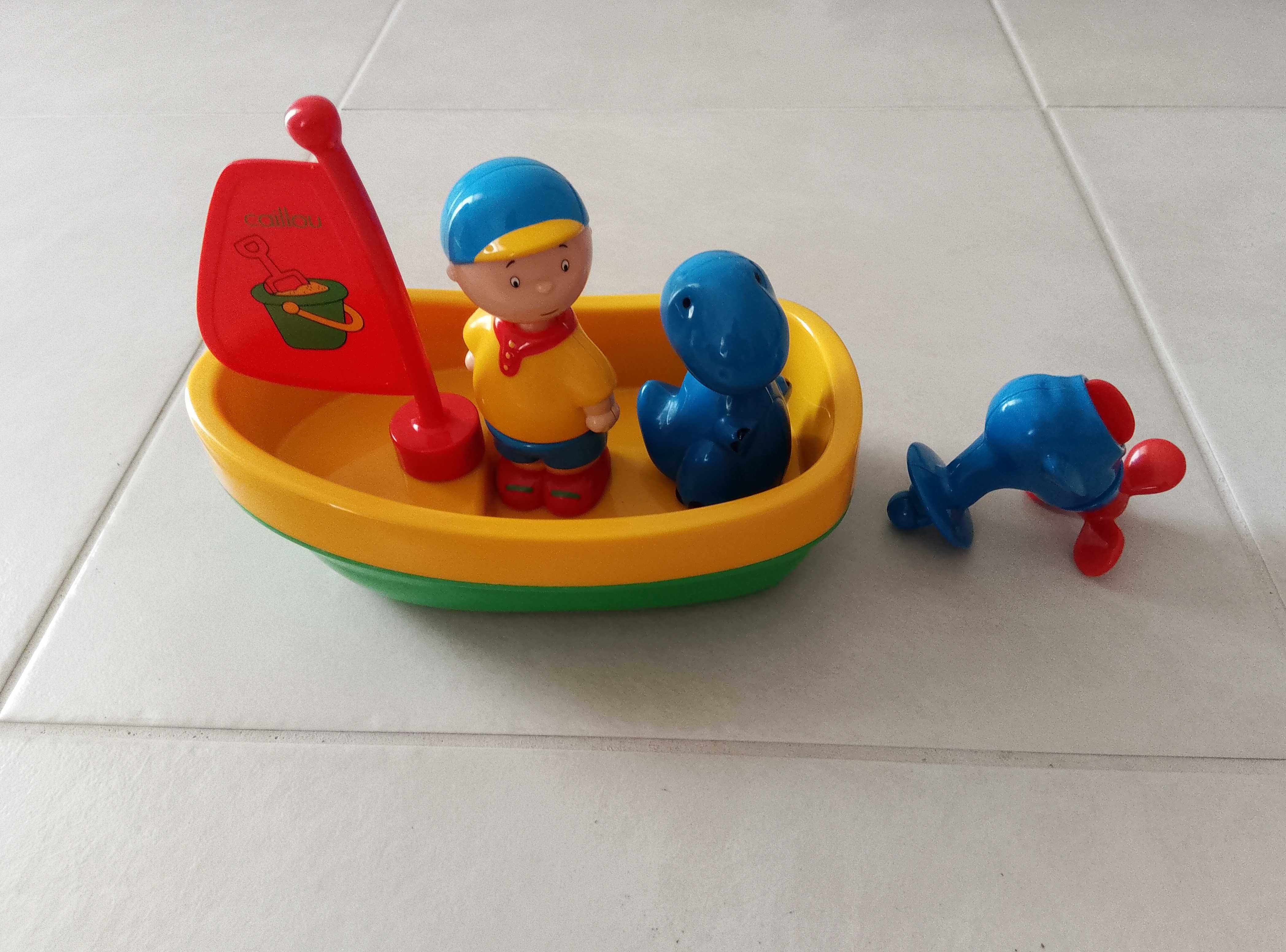 Barco do Noddy com motor a corda