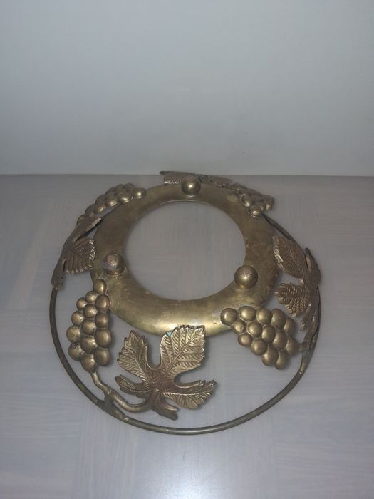 Antiga Fruteira em Bronze Trabalhada