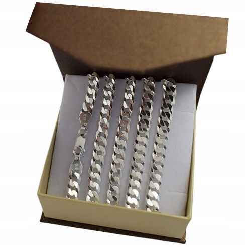 Łańcuszek Srebrny Pancerka 5,6 mm  Grawer GRATIS