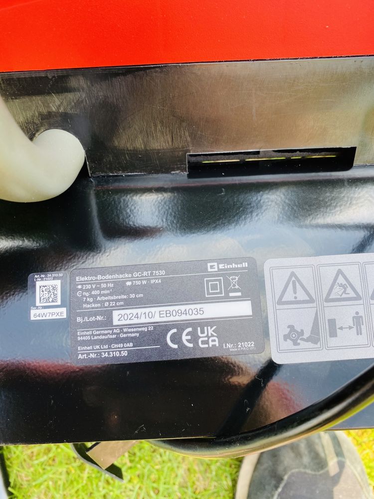 Культиватор електричний Einhell GC-RT 7530