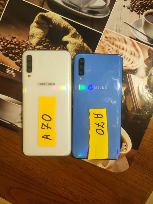 Продам 2 телефони Samsung a70