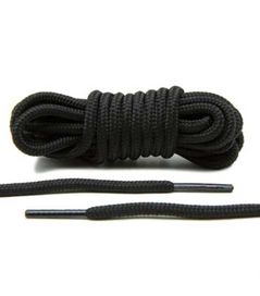 Wytrzymałe wzmocnione sznurówki butów roboczych bhp czarne Mountval