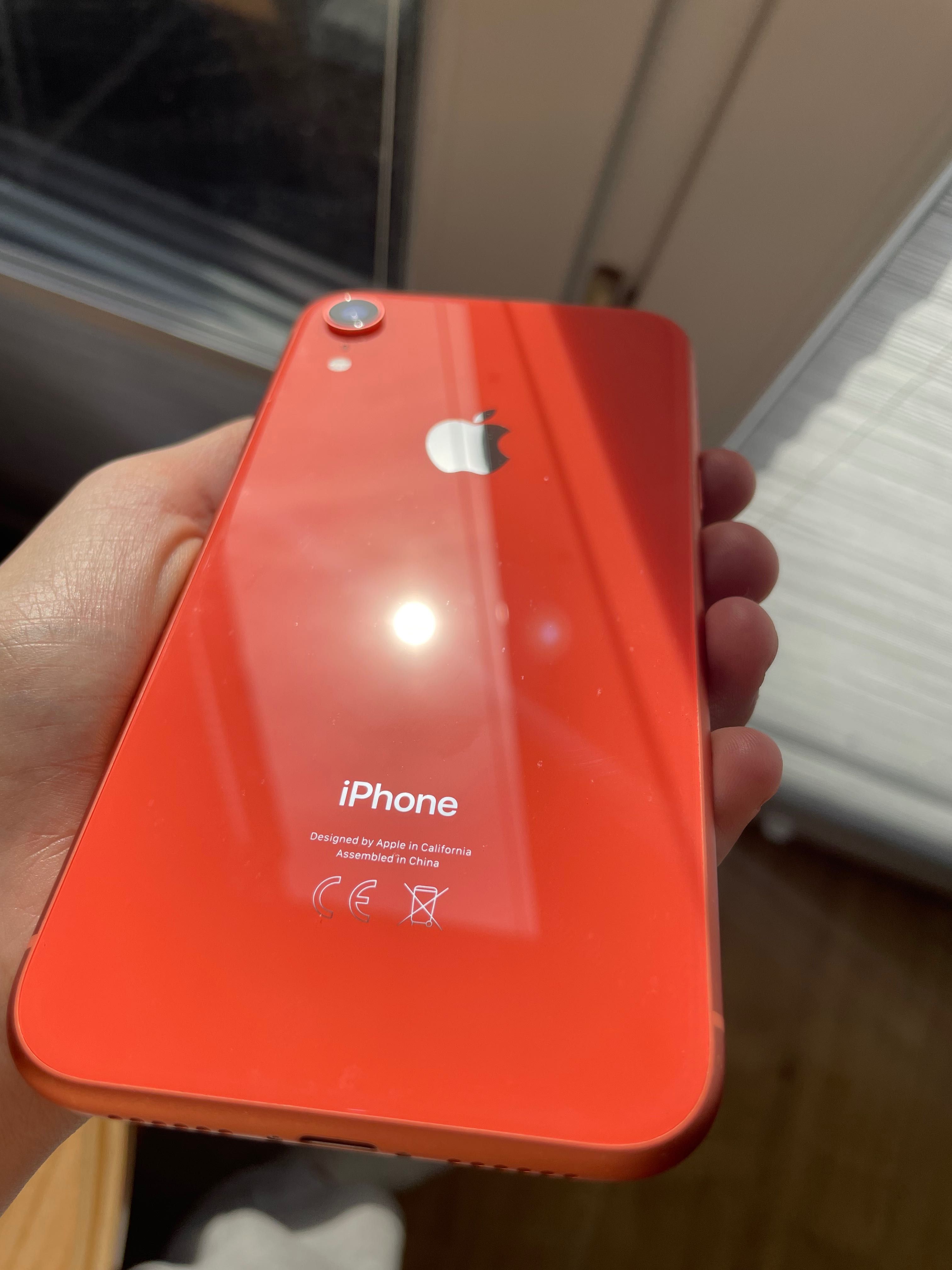 Telefon iPhone XR 64GB koral Idealny stan