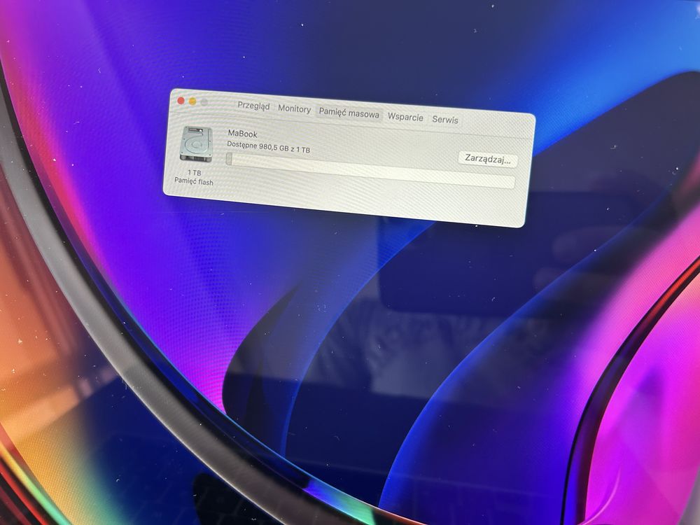 Apple MacBook Pro 16" A2141 i9 1TB SSD 5500M 8GB IDEALNY