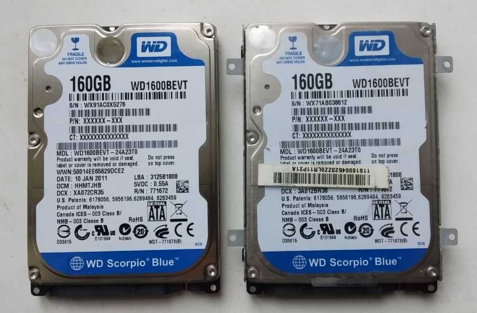 Продам жесткие диски HDD 8шт
