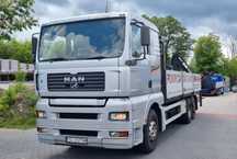 MAN TGA 26.460 + hds HIAB na radio. Ładowność 13.5 t