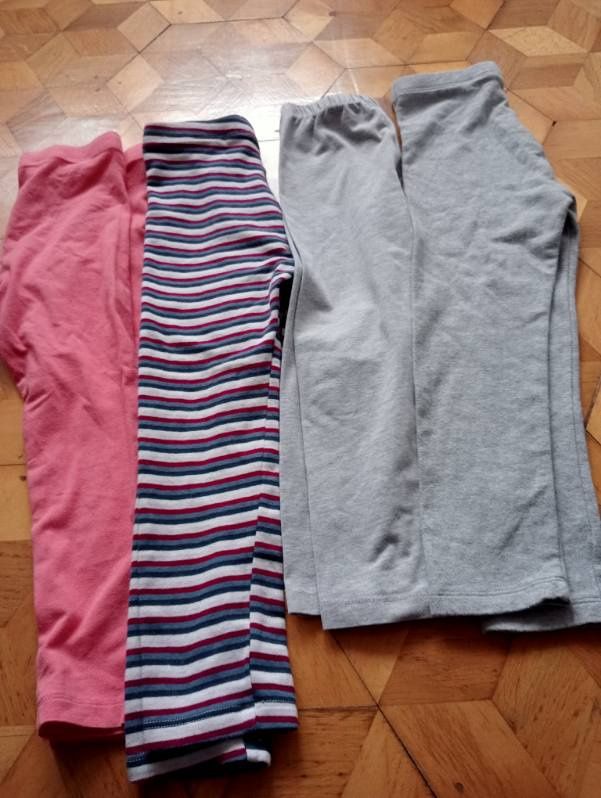 Legginsy dziewcz.4 szt 98-110 Lupilu,Tu