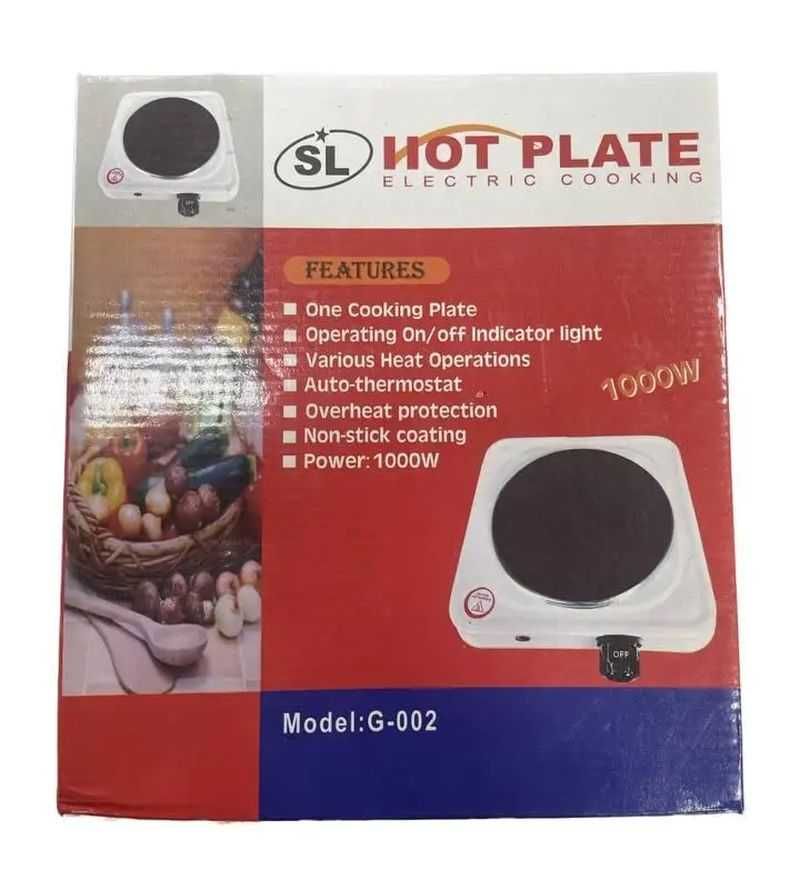 Плита электрическая однокомфорочная блинная Hot Plate G-002