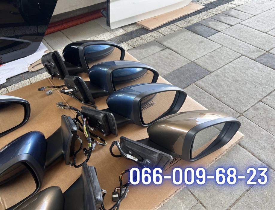 Дзеркало зовнішнє праве та ліве рено меган 4 автоскладне механічне