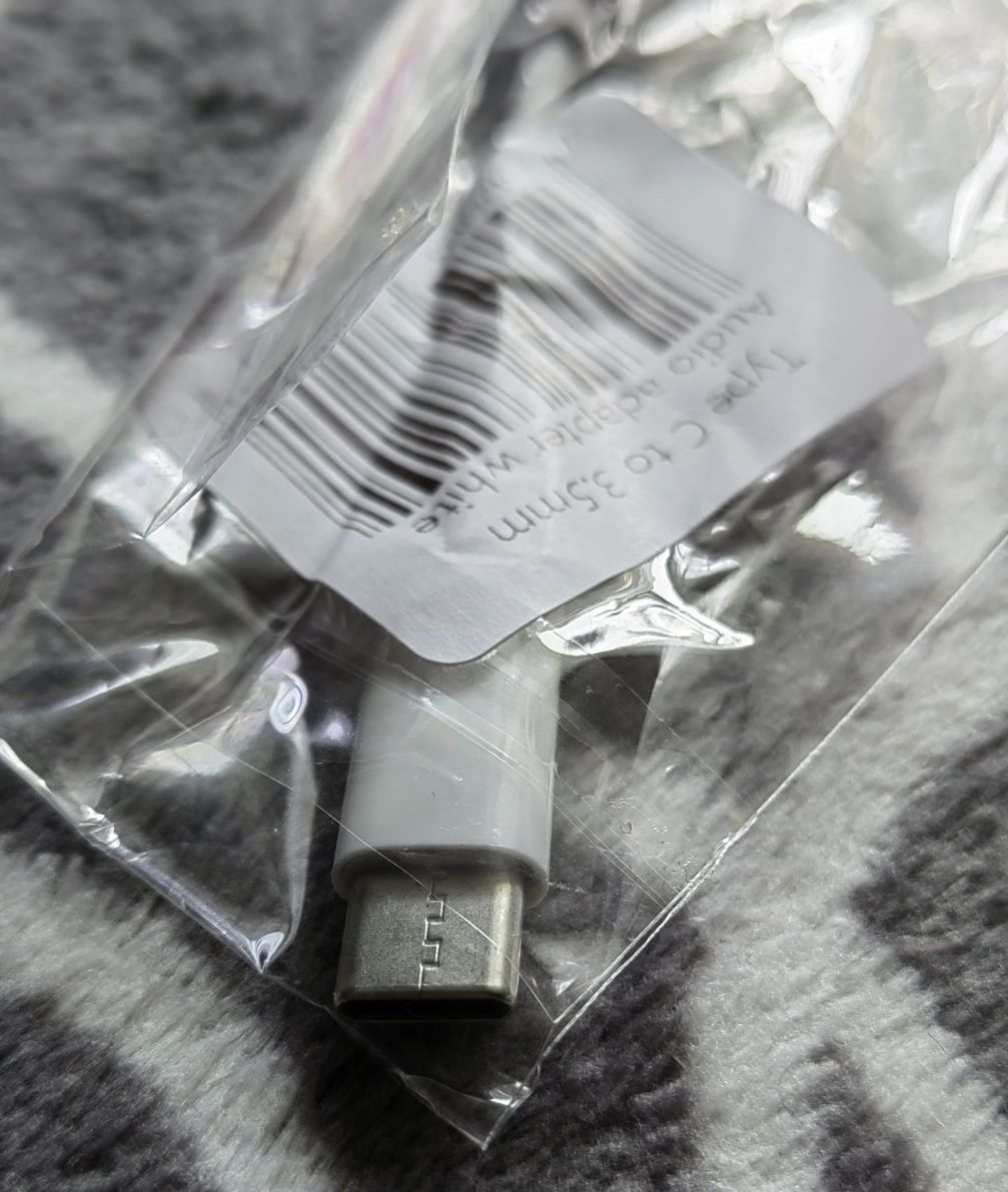 Kabel USB typu C 2mb + adapter słuchawek USB C do jack