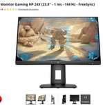 Monitor gaming HP