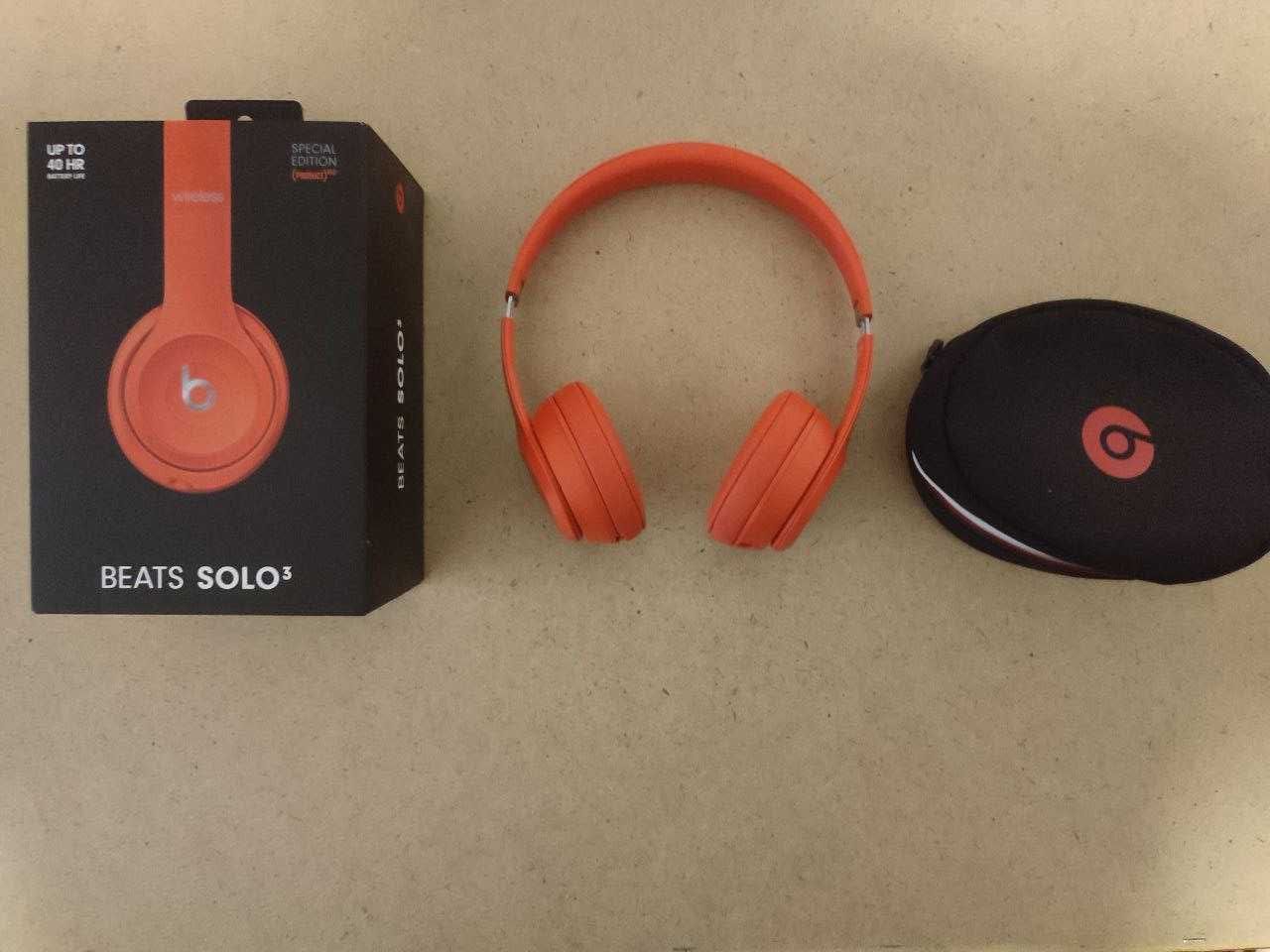 Навушники Beats by Dr. Dre Solo3 Wireless Red (MP162)