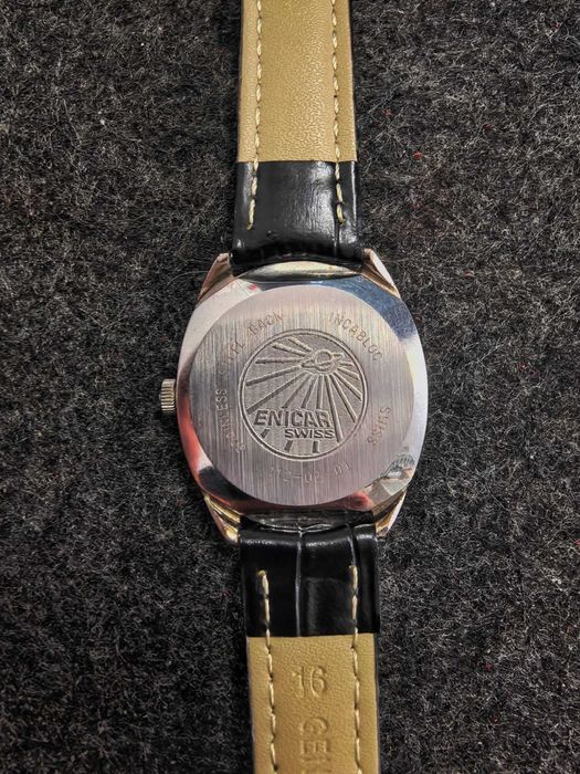 Zegarek Enicar, niespotykany - Vintage