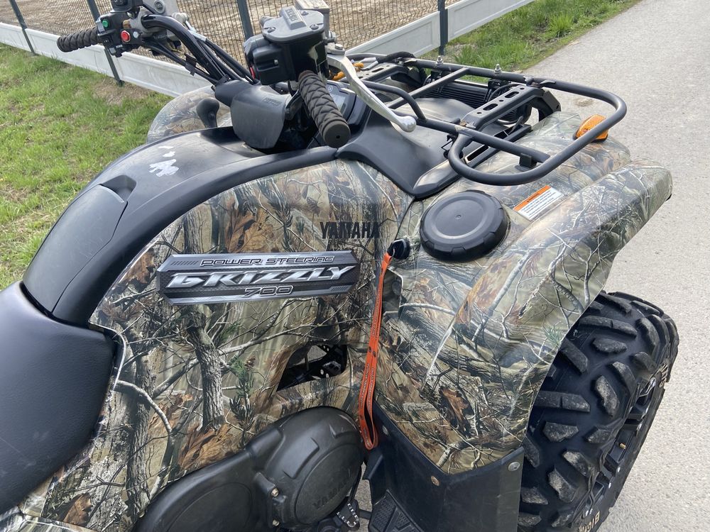 Plastiki yamaha grizzly 550/700 camo owiewki cześći wszystkie grizzly
