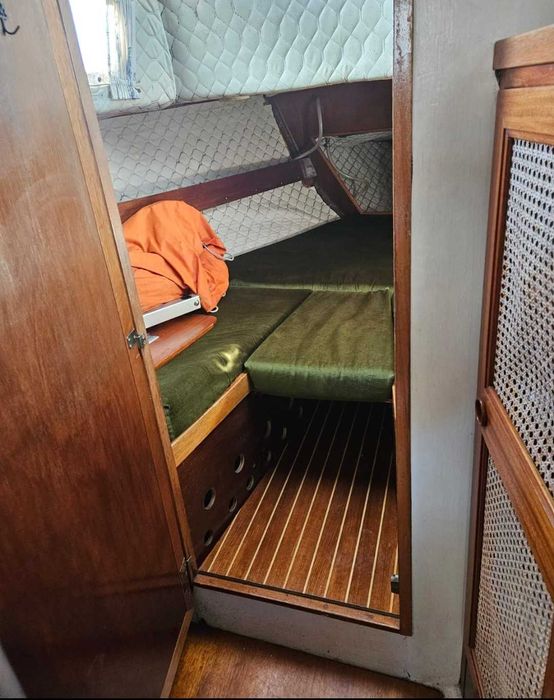 Łódź żaglowa 35ft z silnikiem jacht morski balastowy OKAZJA klasyka