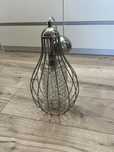 Lampa wisząca srebrna