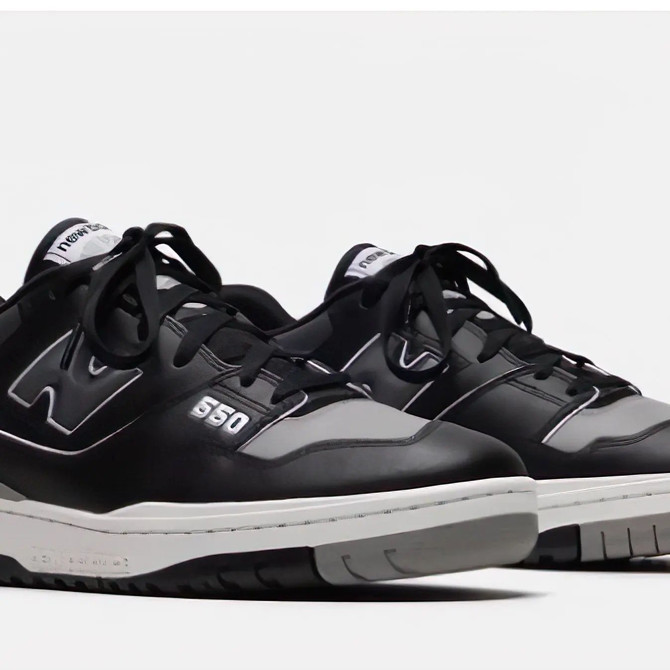 New Balance 550 Black and White