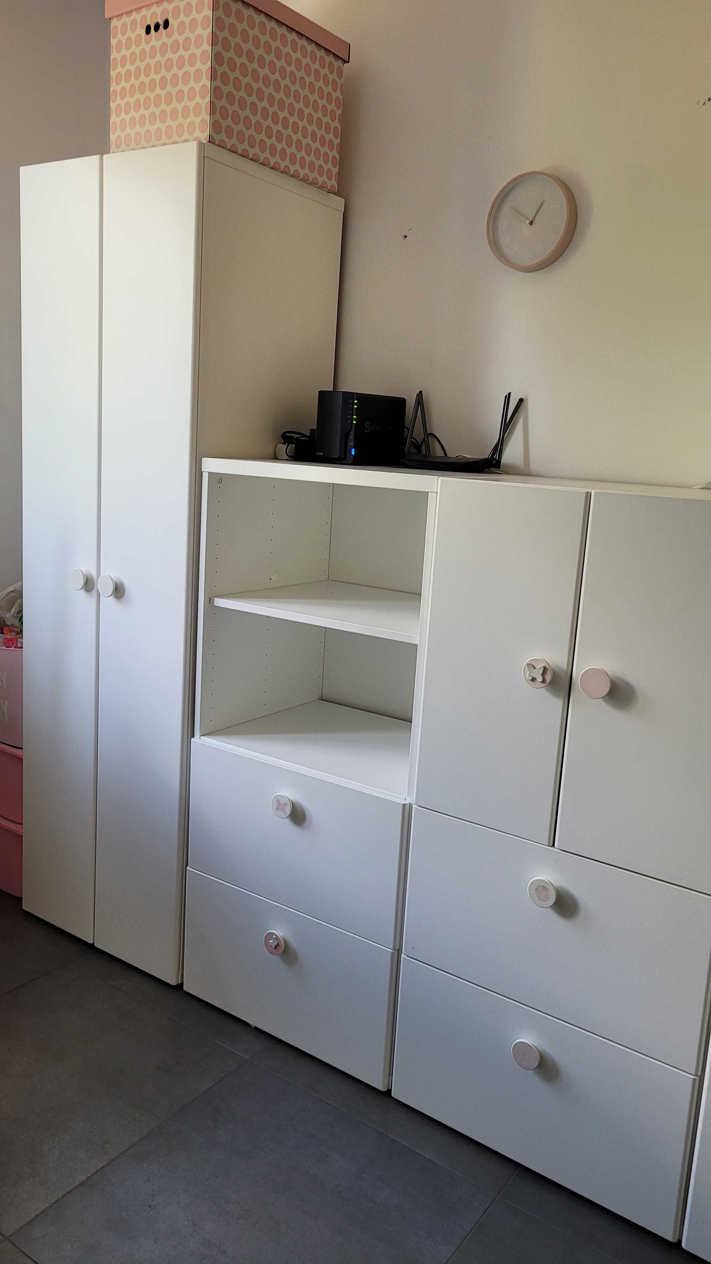 Meble Ikea Białe pokój dziecka Godishus zestaw +2 komody