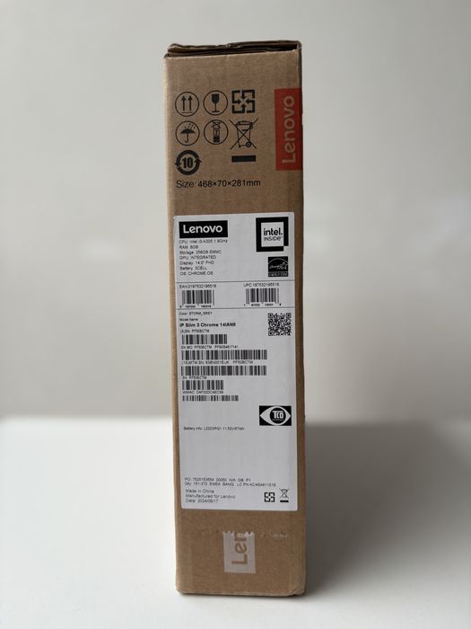 Ноутбук Lenovo IdeaPad Slim 3 Chrome 141AN8 — Новий