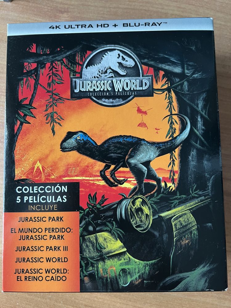 Jurassic World Colecção 5 Filmes 4K Ultra HD