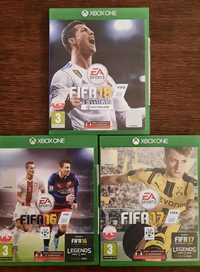 3 x FIFA 16, 17 i 18 na XBOX ONE