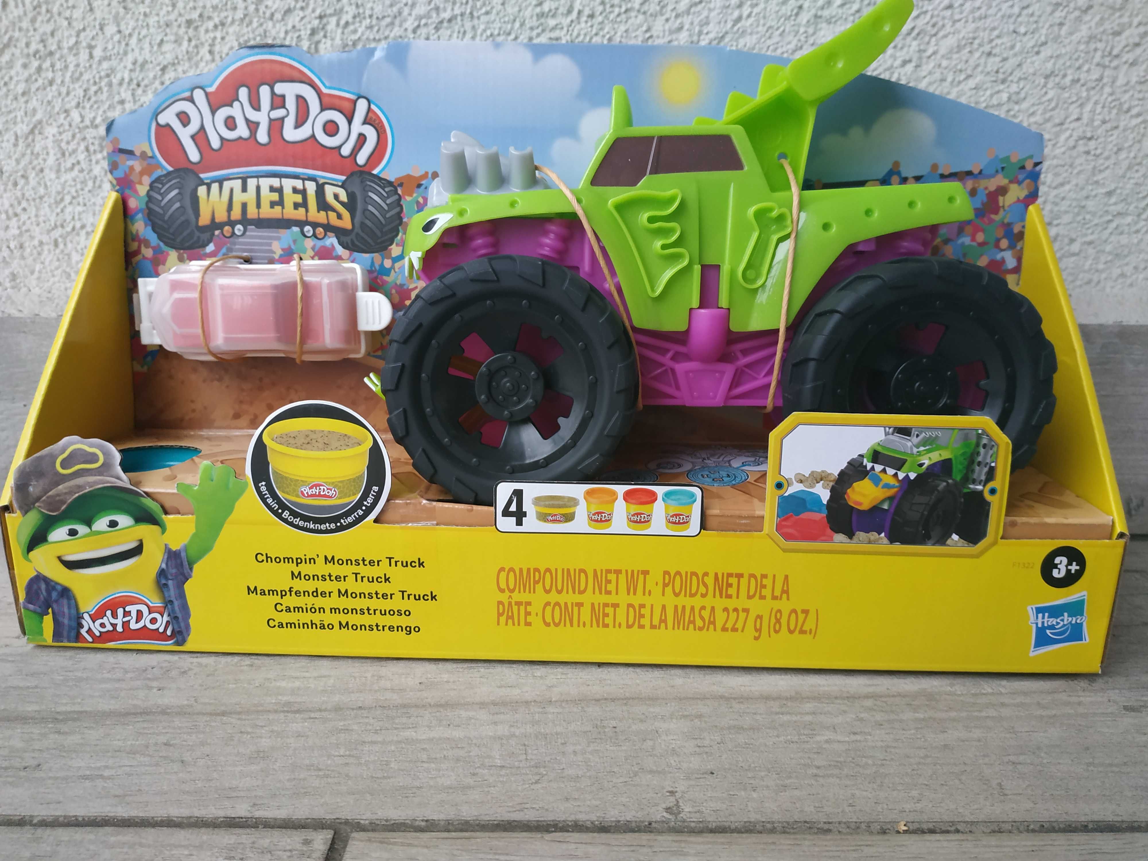 Ciastolina Play Doh Wheels Monster Truck zestaw Hasbro NOWY W-wa F1322