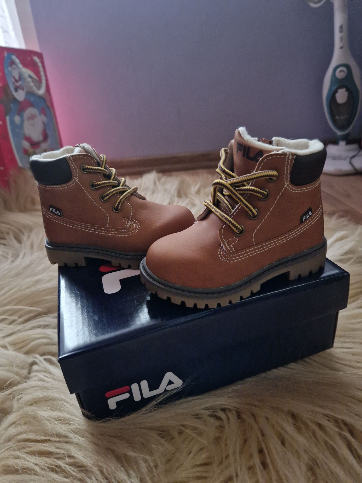 Nowe buty zimowe dla chłopczyka FILA