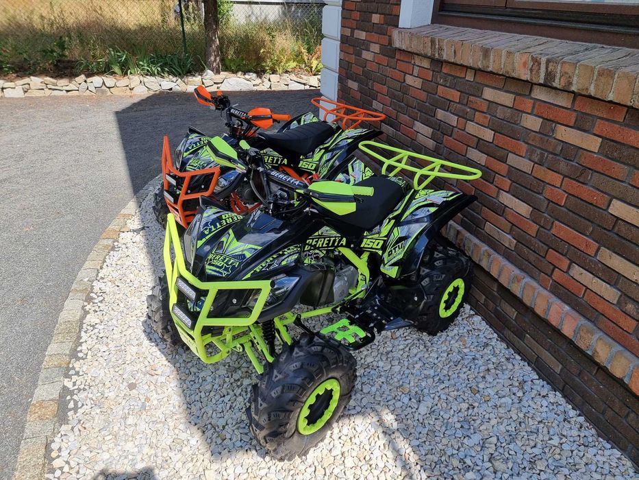 Nowość Quad Atv beretta 150cc Turbo 18KM Sport chłodnica XXL RATY KŁAD