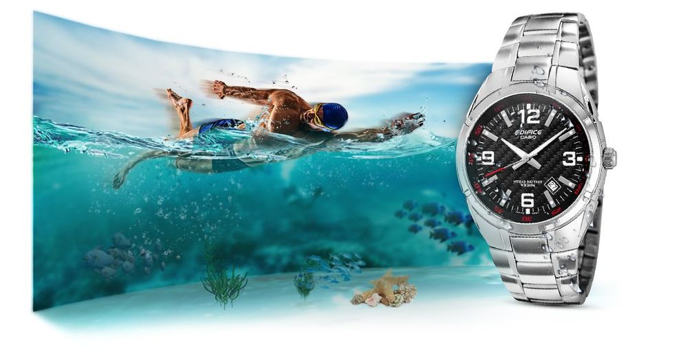 zegarek męski casio edifice ef-125d-1aveg + box