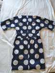 Vestido senhora com bolas