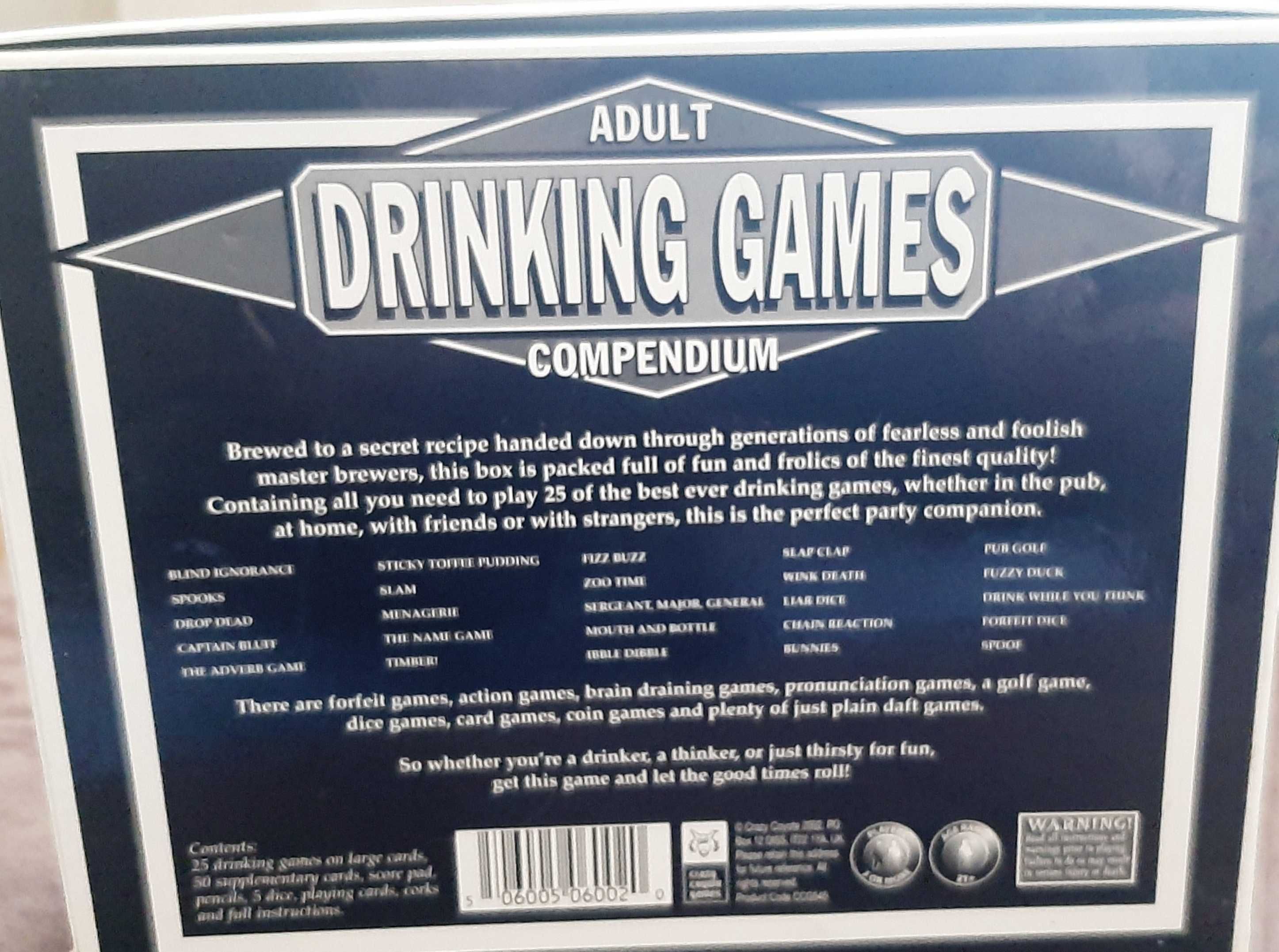 Gra 18+  - Drinking games - gra w języku angielskim