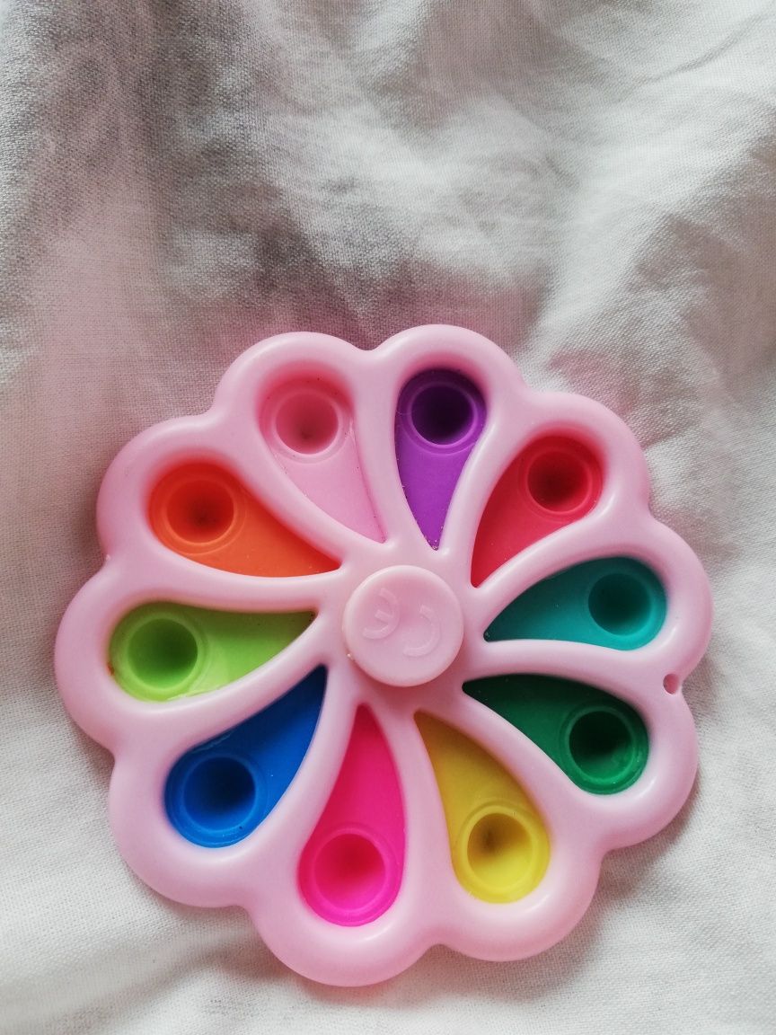 Kolorowy spinner zabawka sensoryczna