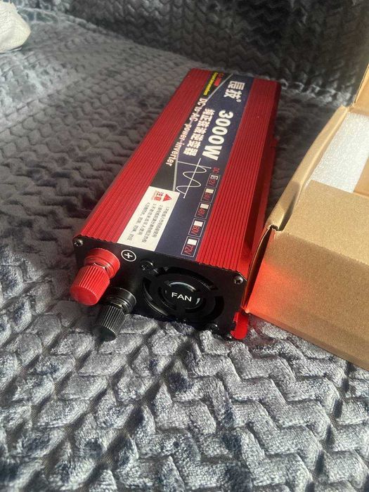 Інвертор правильний синус. 3000W з 12v на 220v